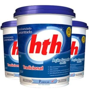 cloro limpeza piscina hth pastilha balde kg granulado Itajaí Itapema Balneário Camboriú Porto Belo Bombinhas Barra Velha Piçarras sc